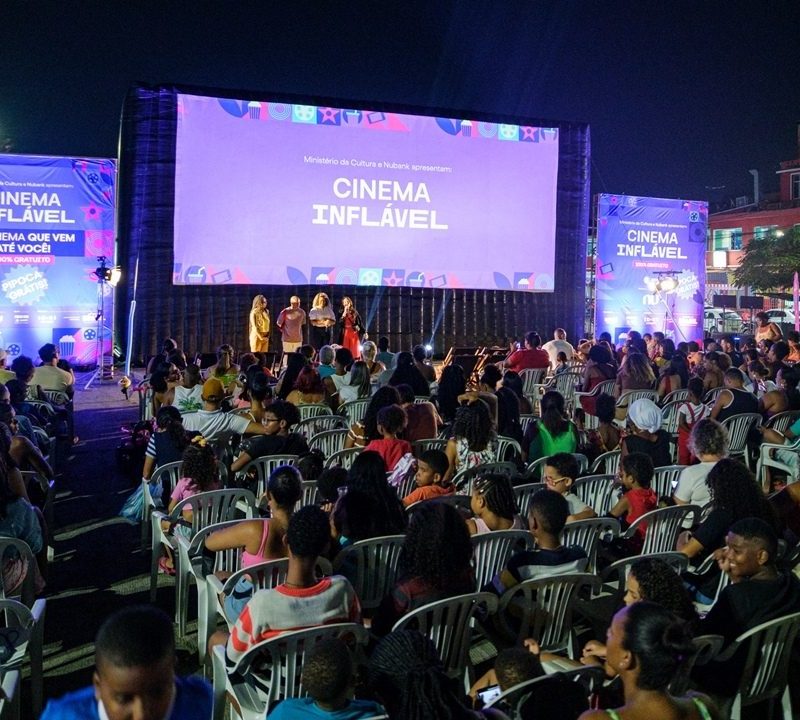 Cinema Inflável traz sessões gratuitas a Rio Grande da Serra