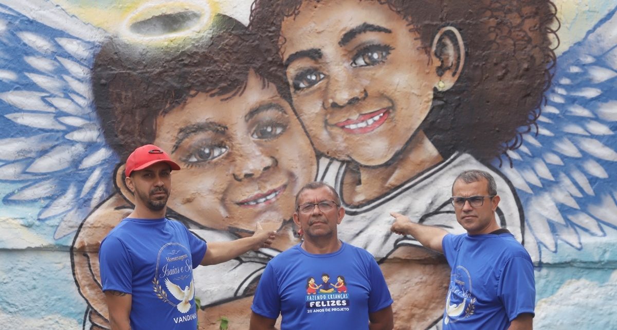 Comunidade de Diadema homenageia irmãos mortos após atropelamento