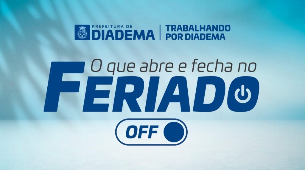 Serviços municipais de Diadema terão mudanças no funcionamento