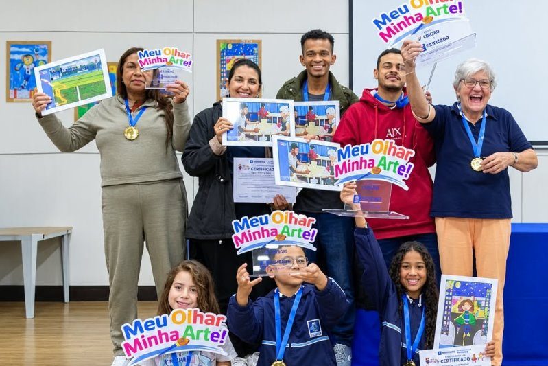 Diadema anuncia vencedores do concurso de arte escolar