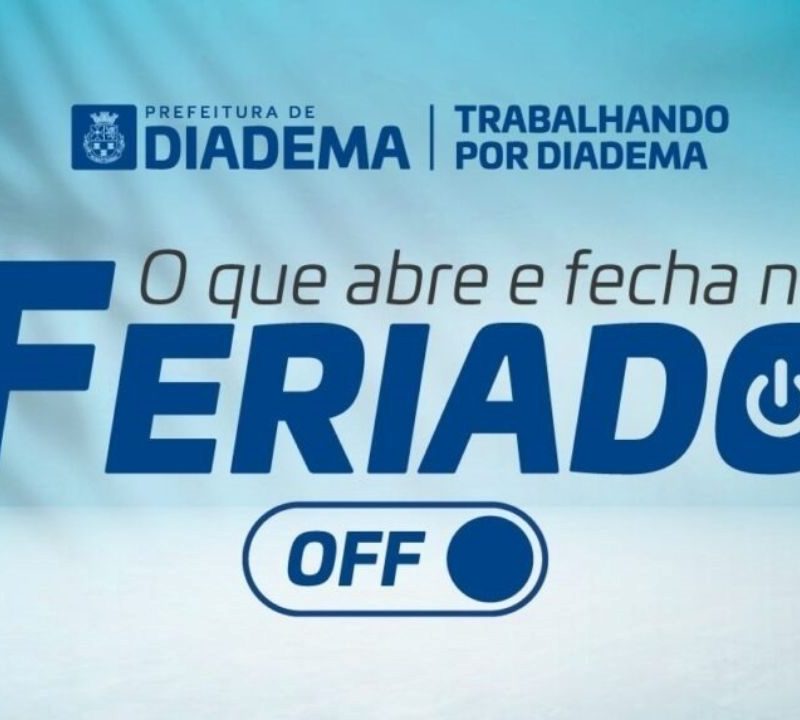 Horários de funcionamento em Diadema durante o feriado de Finados