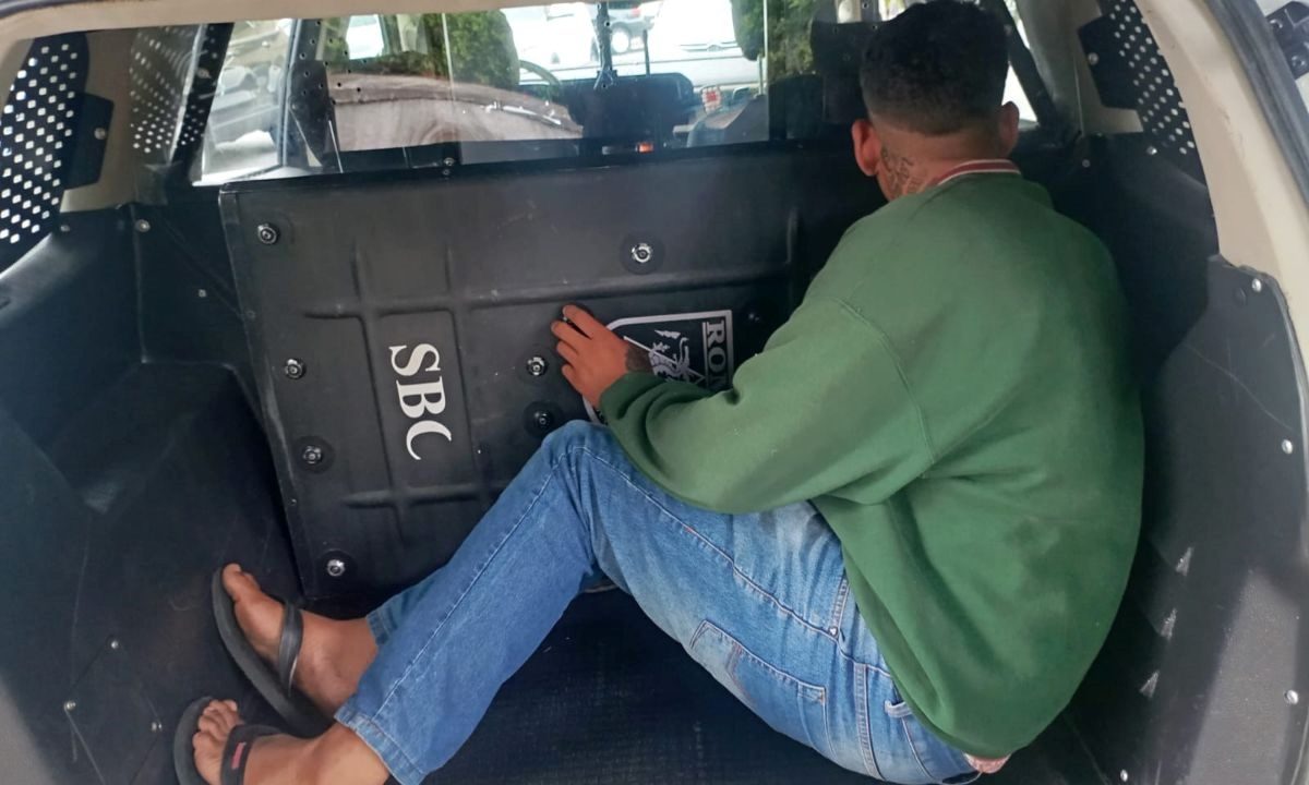 GCM captura em São Bernardo homem procurado pela Justiça do Paraná