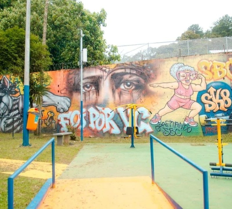 Arte urbana transforma São Bernardo com o projeto Grafitando SBC