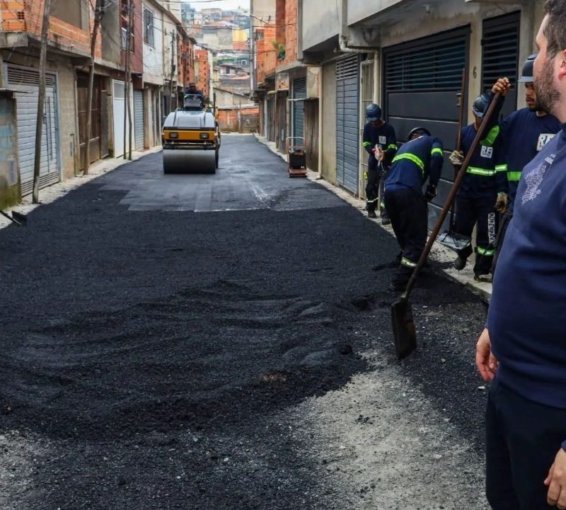Santo André investe R$ 3,9 milhões em obras no Morro da Kibon