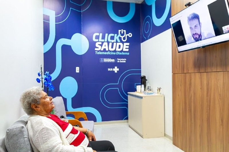 Diadema lança Click Saúde para ampliar acesso a consultas médicas