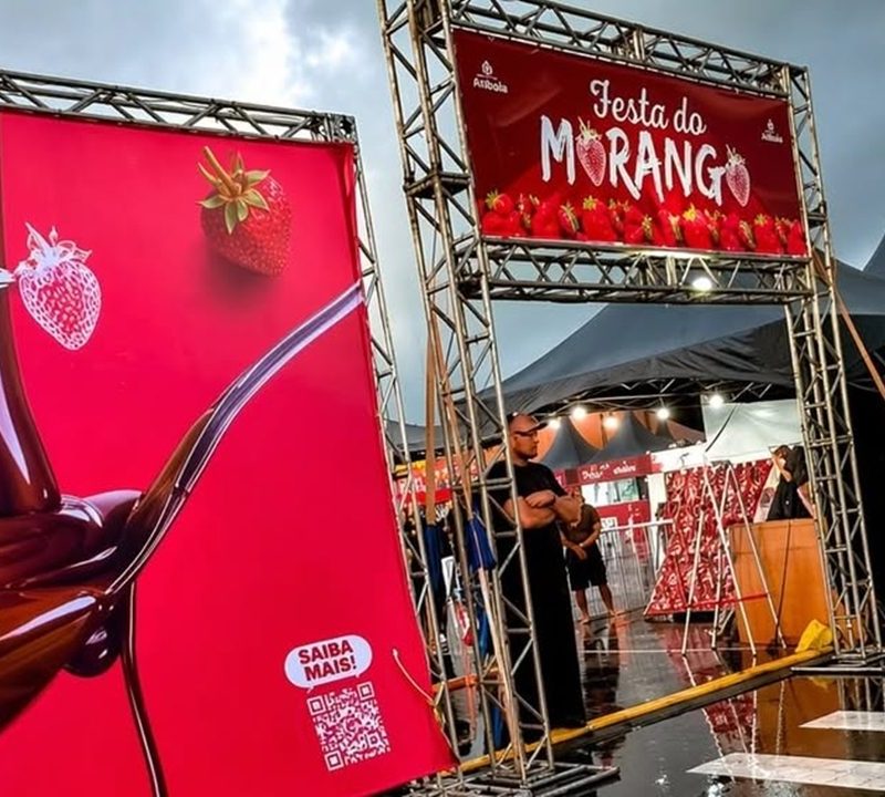 São Caetano celebra Festa do Morango com delícias e shows de K-pop
